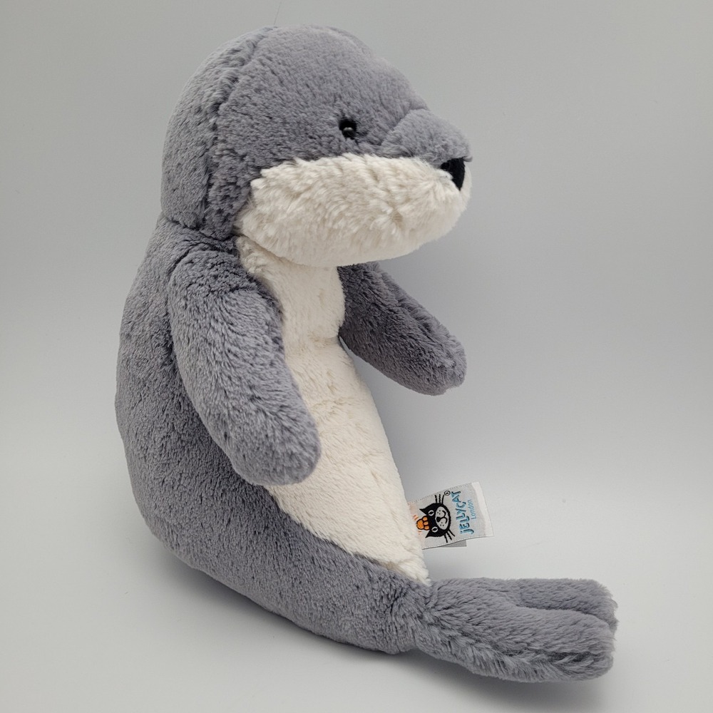 Jellycat Bashful Seal Plush Plushie Stuffed Animal Medium Retired RARE